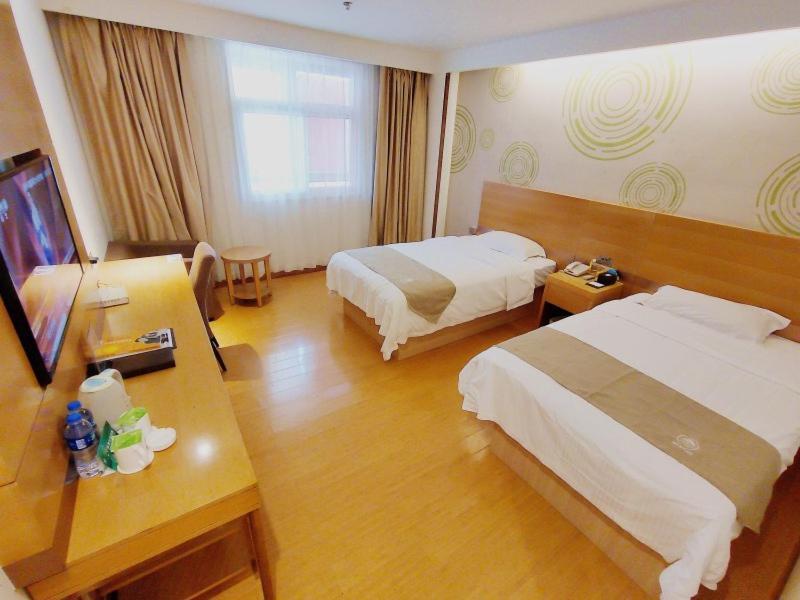 Greentree Inn Jiangxi Fuzhou Gandong Bridge Express Hotel Eksteriør billede
